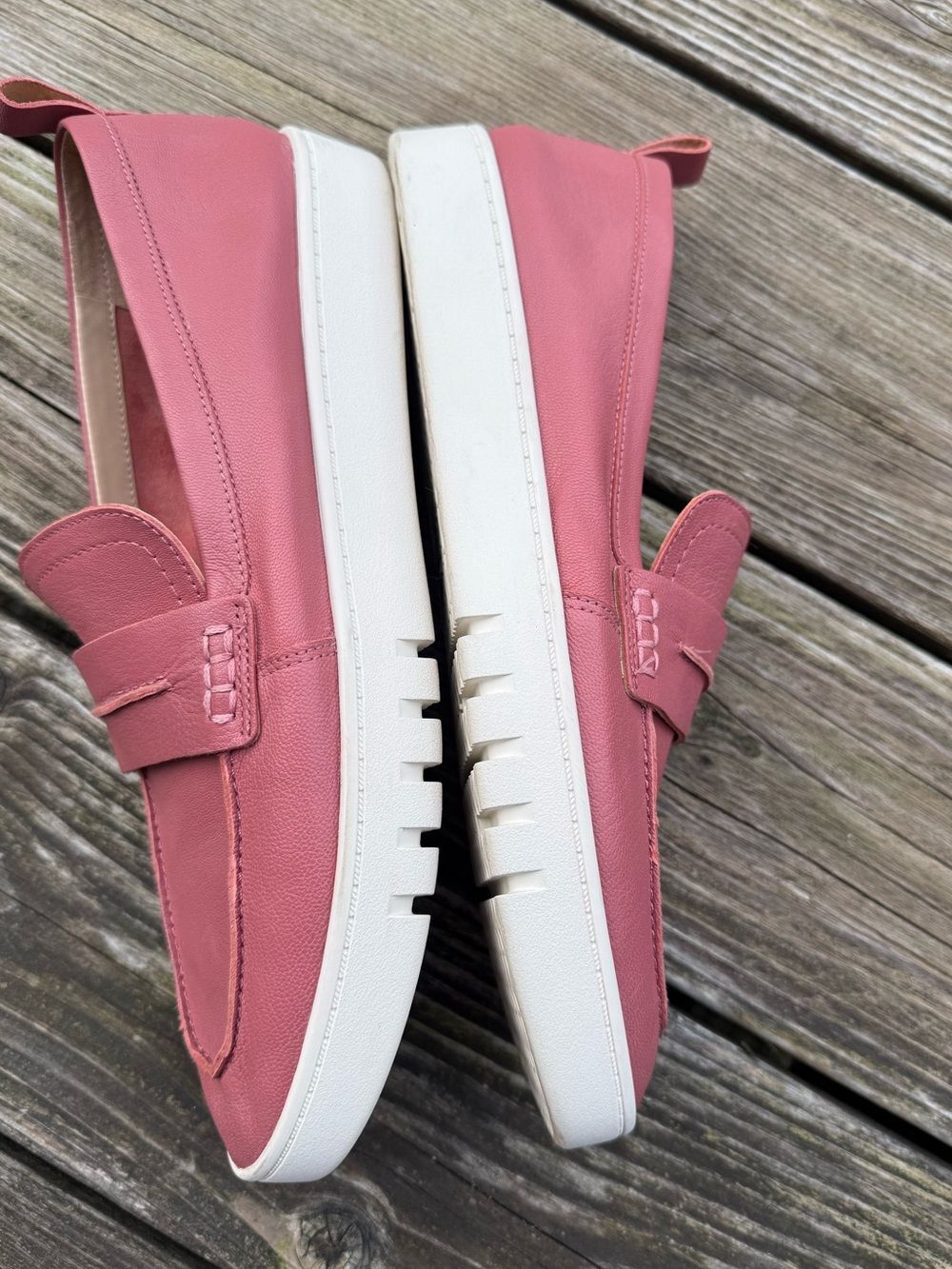 Vionic Chantel Penny Loafer Slip-On Withered Rose Sneaker 12 - Picture 11 of 12